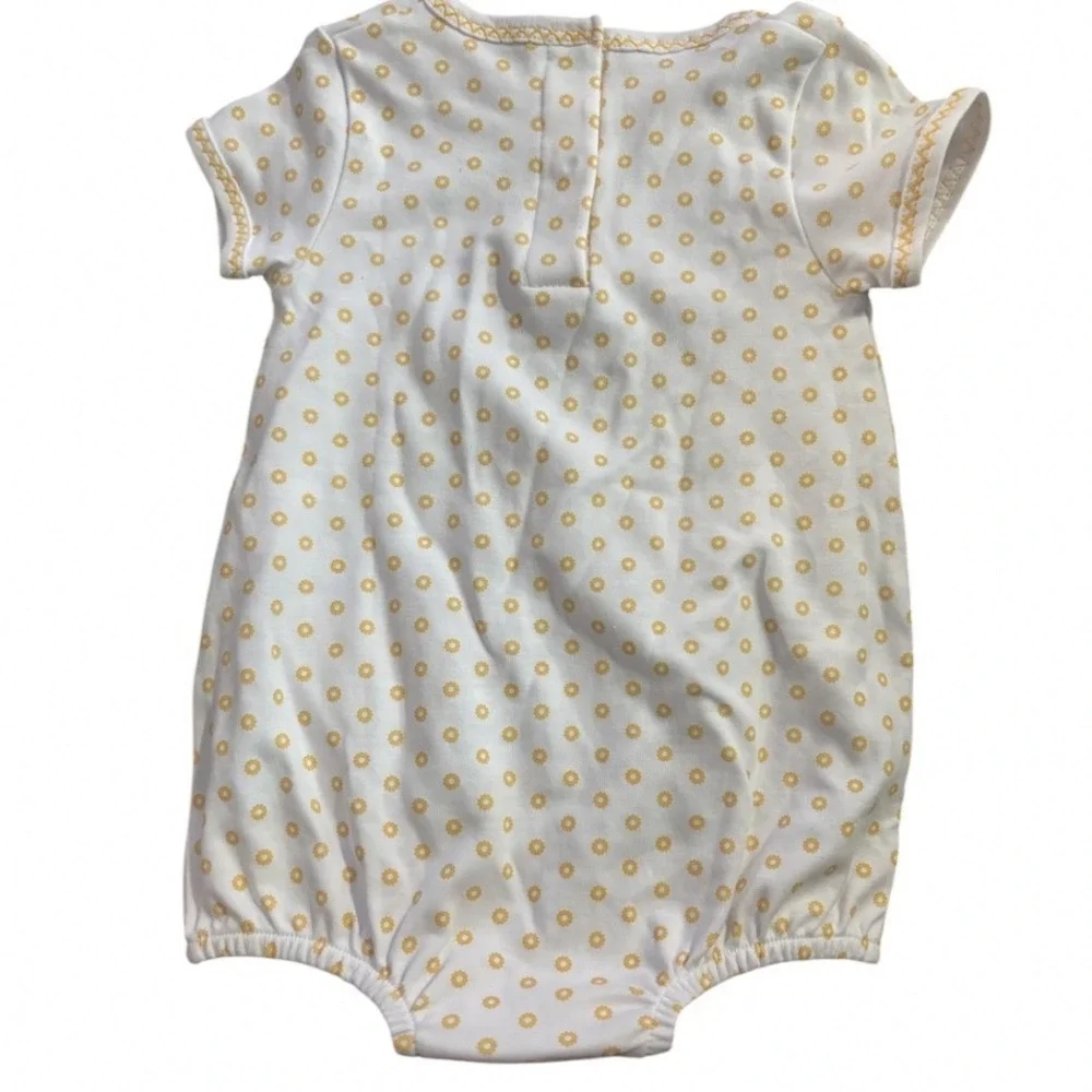 Magnolia Baby 1 piece Size 9 months baby in floaty lil sailboat boy/ girl yellow
